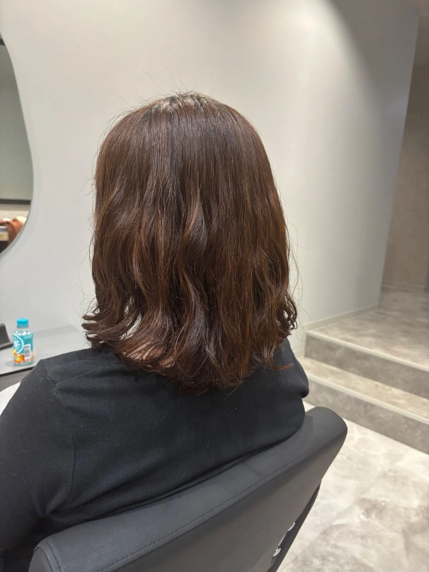 デジタルパーマで巻き髪
