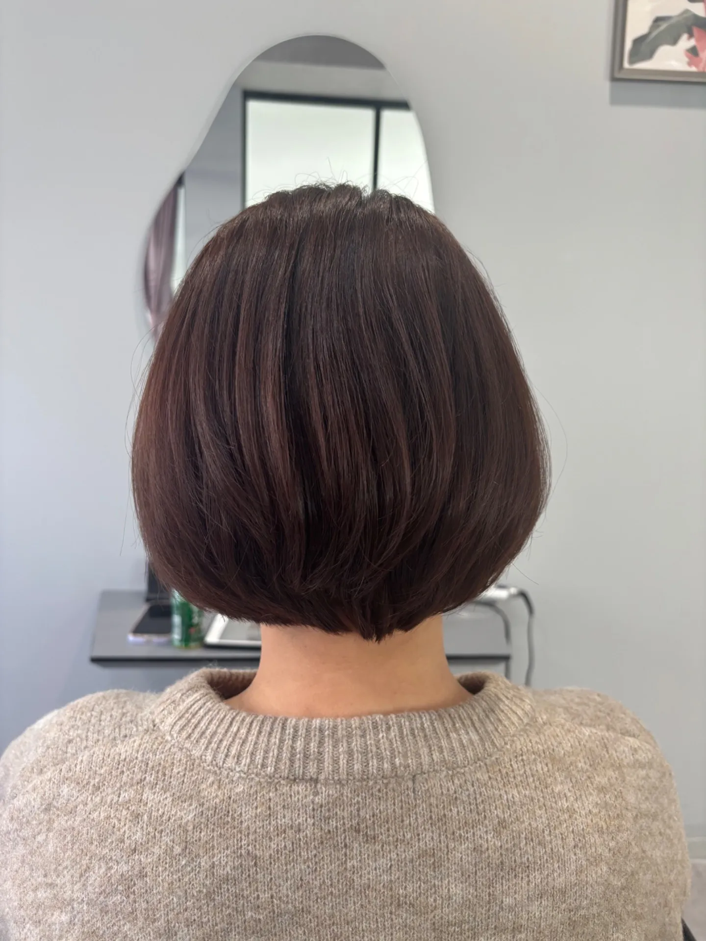 人気スタイルひし形ボブ